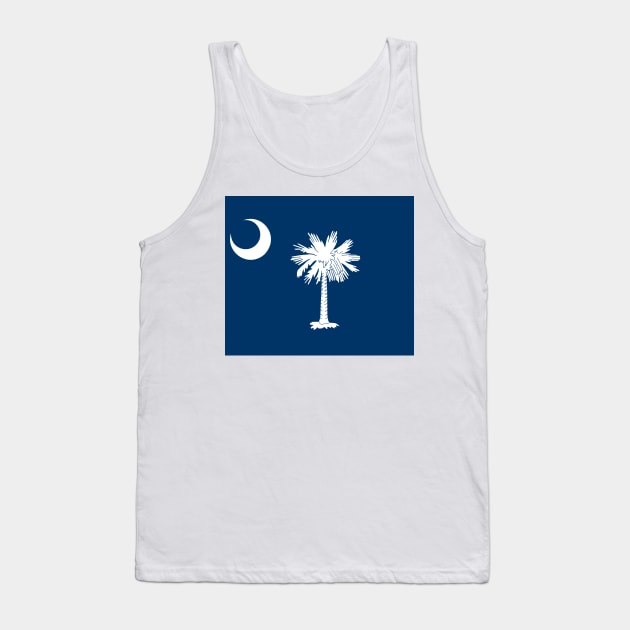 South Carolina flag Tank Top by flag for all